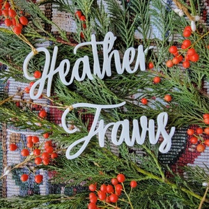 Etiquetas con nombre para medias personalizadas / Etiquetas personalizadas para medias / Etiquetas con nombre para Navidad