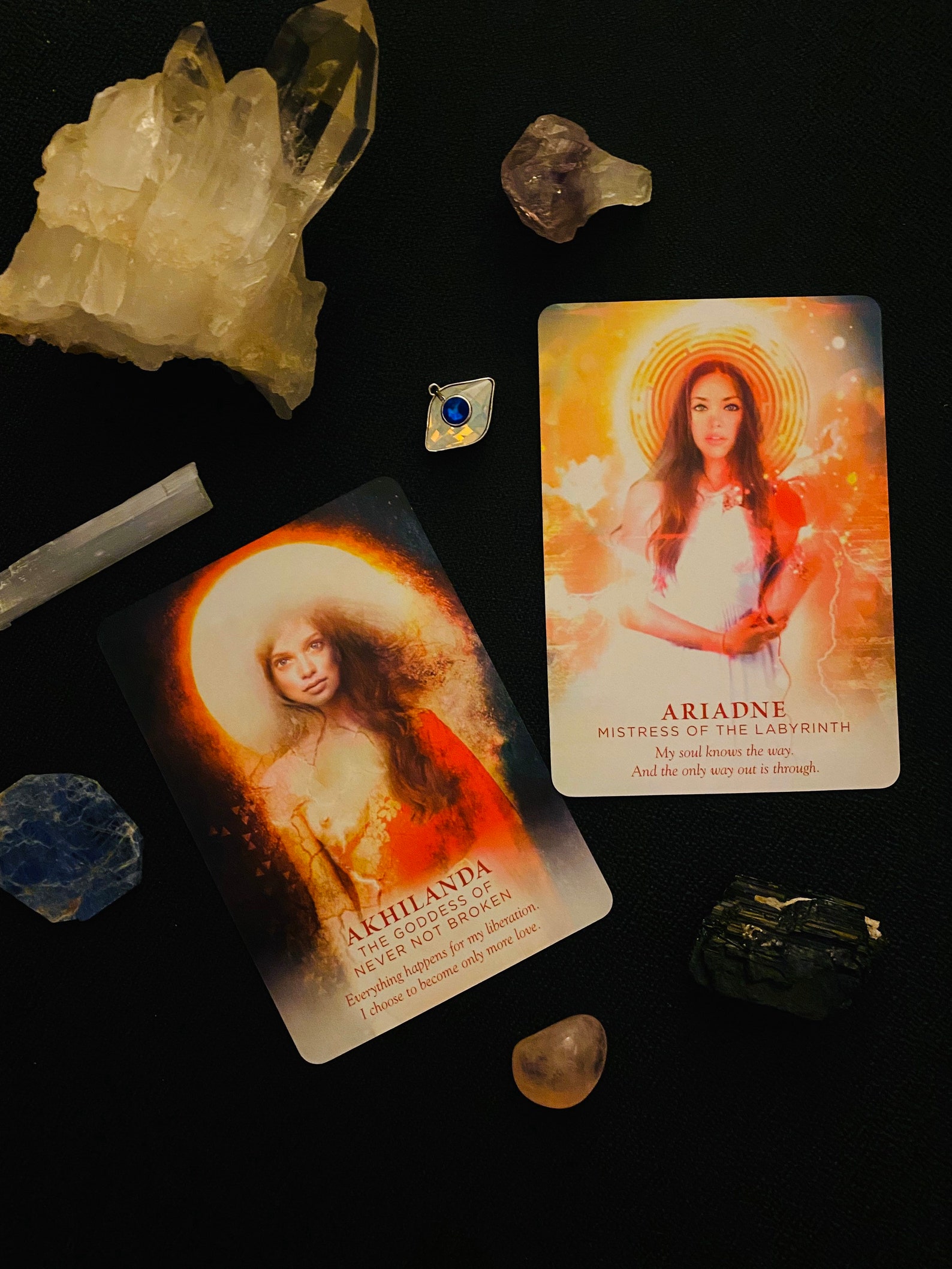 Divine Feminine SACRED Goddess Tarot Oracle Card Reading Etsy