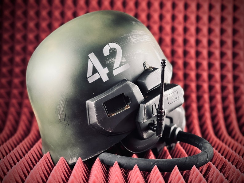 Casque RCN des Rangers vétérans super résistant Fallout Toute peinture du casque fini est gratuite Airsoft/Cosplay image 7