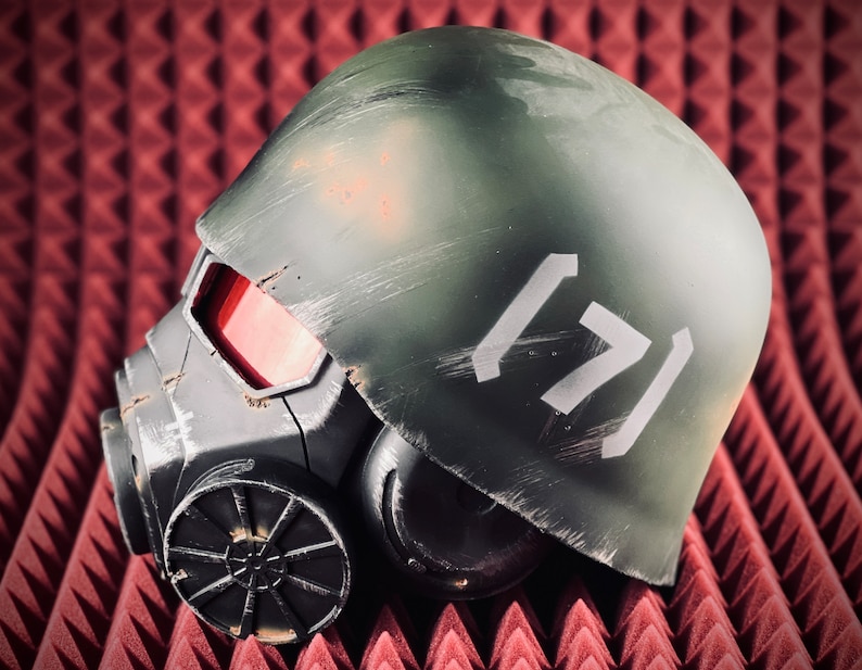 Casque RCN des Rangers vétérans super résistant Fallout Toute peinture du casque fini est gratuite Airsoft/Cosplay image 4