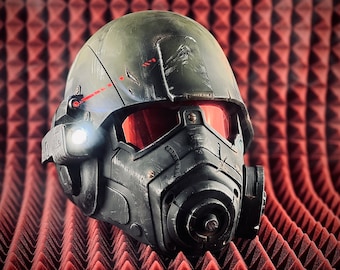 Casco NCR Super Resistente della Polizia Ranger Fallout *Qualsiasi dipinto del casco finito è gratuito* Airsoft/Cosplay