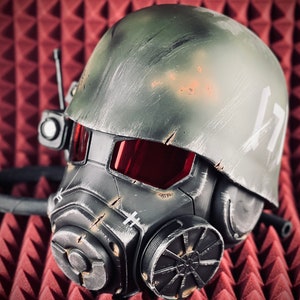 Casque RCN des Rangers vétérans super résistant Fallout Toute peinture du casque fini est gratuite Airsoft/Cosplay image 3