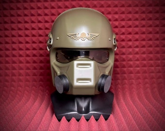 Super Kasrkin helmet W40k for Airsoft