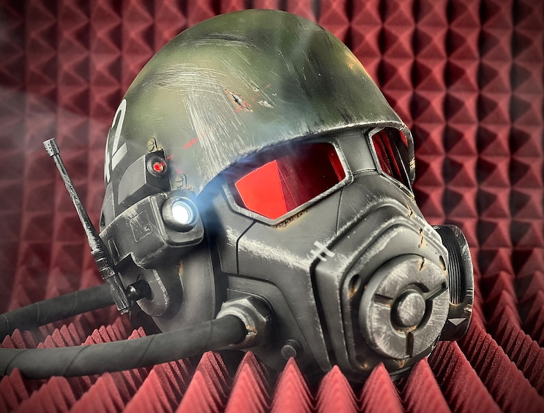 Casque RCN des Rangers vétérans super résistant Fallout Toute peinture du casque fini est gratuite Airsoft/Cosplay image 2