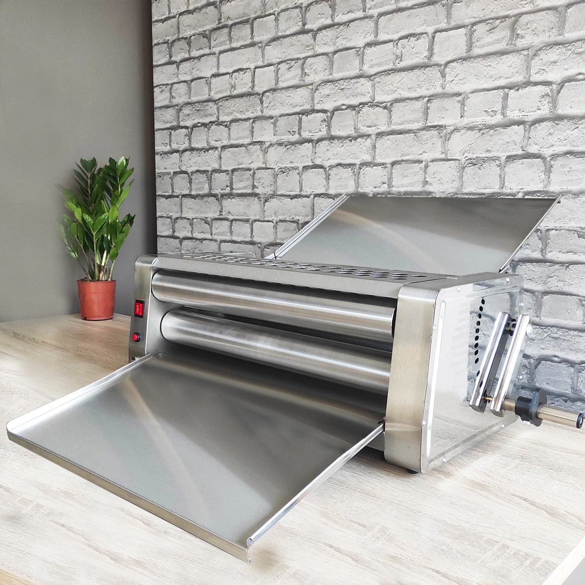 Befav Electric Dough Sheeter Machine With Two Additional Rollers for ...