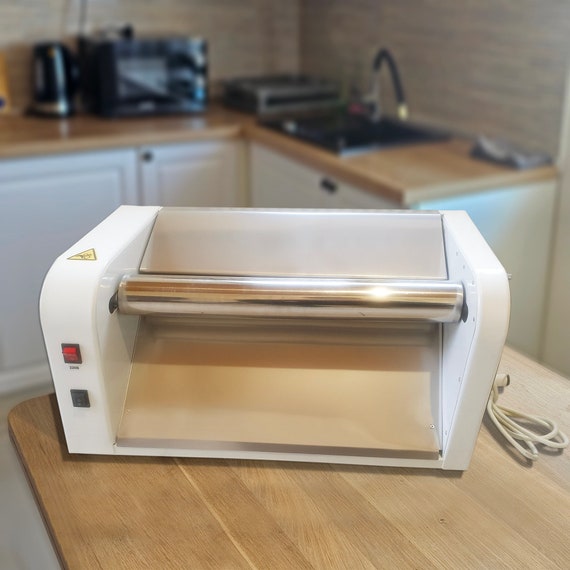 Dough Sheeter Manual 19.7 Inches for Croissant Dough Roller 