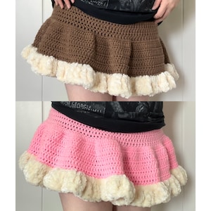 Mini Skirt Crochet Pattern, Beginner Crochet Pattern, Summer Crochet Pattern