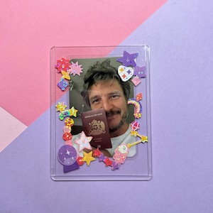 Pedro Pascal Photocards, cartoline fotografiche deco top loader, carte collezionabili, l'ultimo di noi