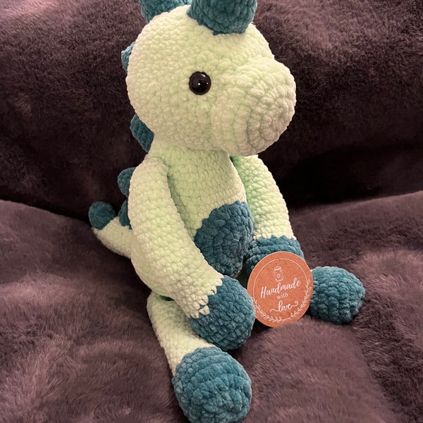 Baby Spieluhr Dino, Ente, Elefant, Schaf handmade Geschenk gehäkelt Geburt neu