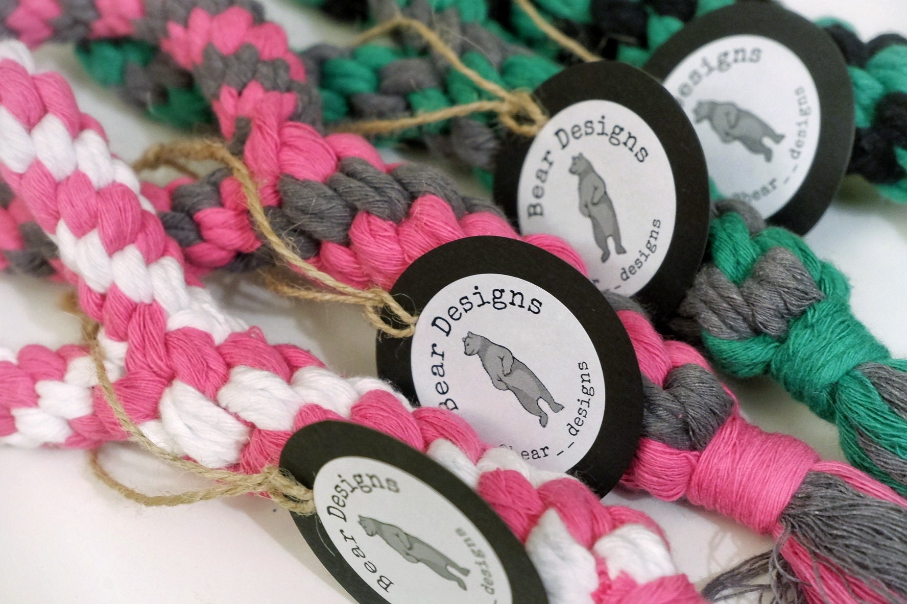 Handmade macrame dog toy Etsy