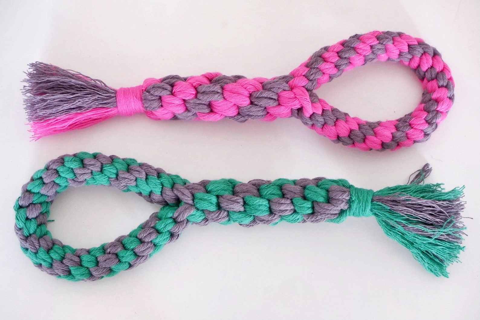 Handmade macrame dog toy Etsy