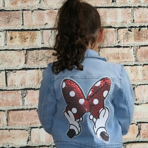 Children&#39;s denim jacket &quot;Elodie&quot;, upcycling jacket, boho, hippie jacket, festival, handmade in Bavaria, bohemian style, festival outfit, unique