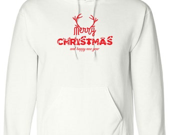 Give a Little Love Merry Christmas Crop Tops Hoodie Croptop Hood Spread Love Xmas Present Unisex Birthday Present Womens Ladies Unisex
