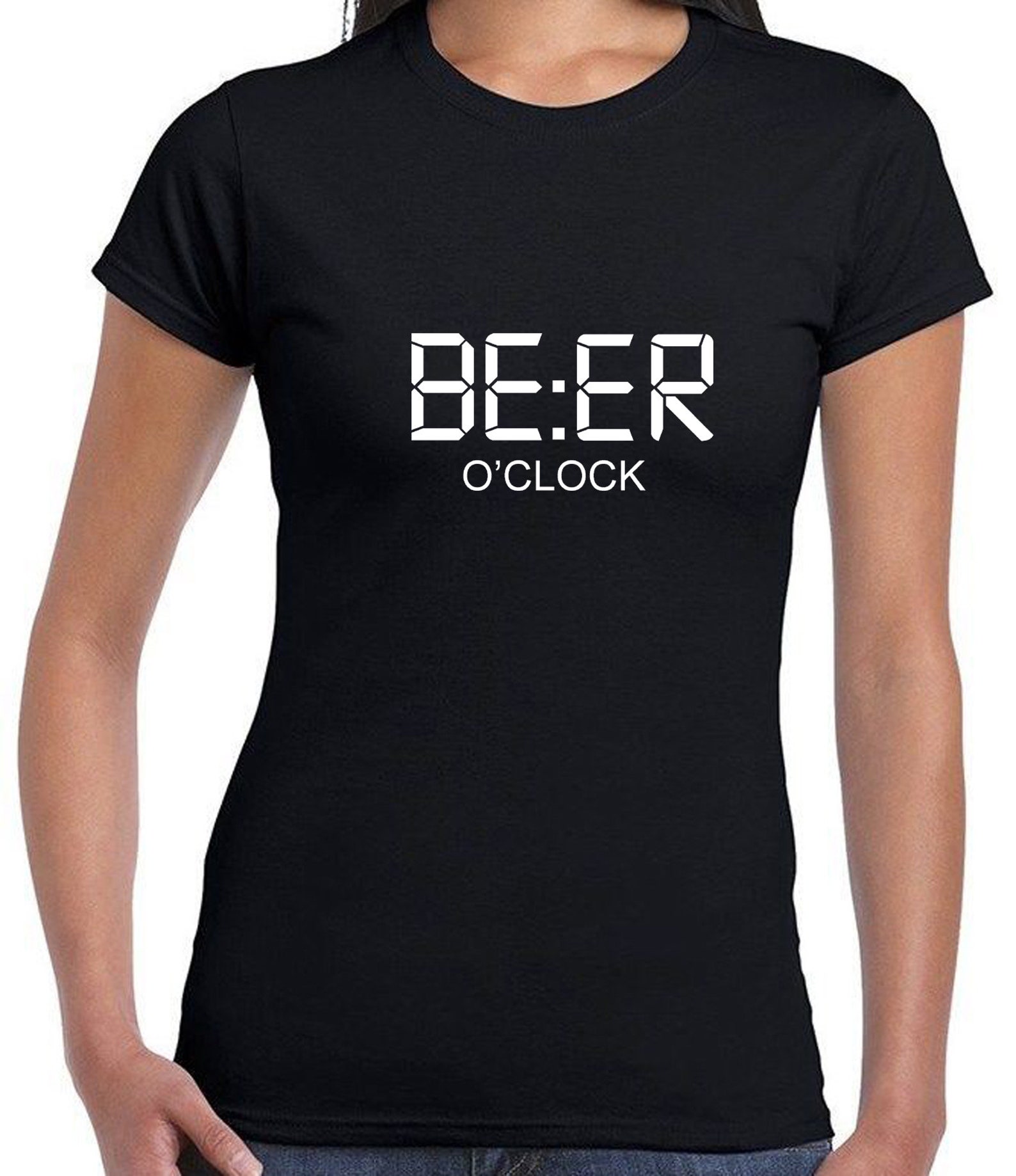 Beer O Clock T Shirt Tshirt Tshirt Tee Shirt Gift for Beer Etsy