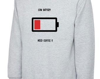 battery sweatshirt