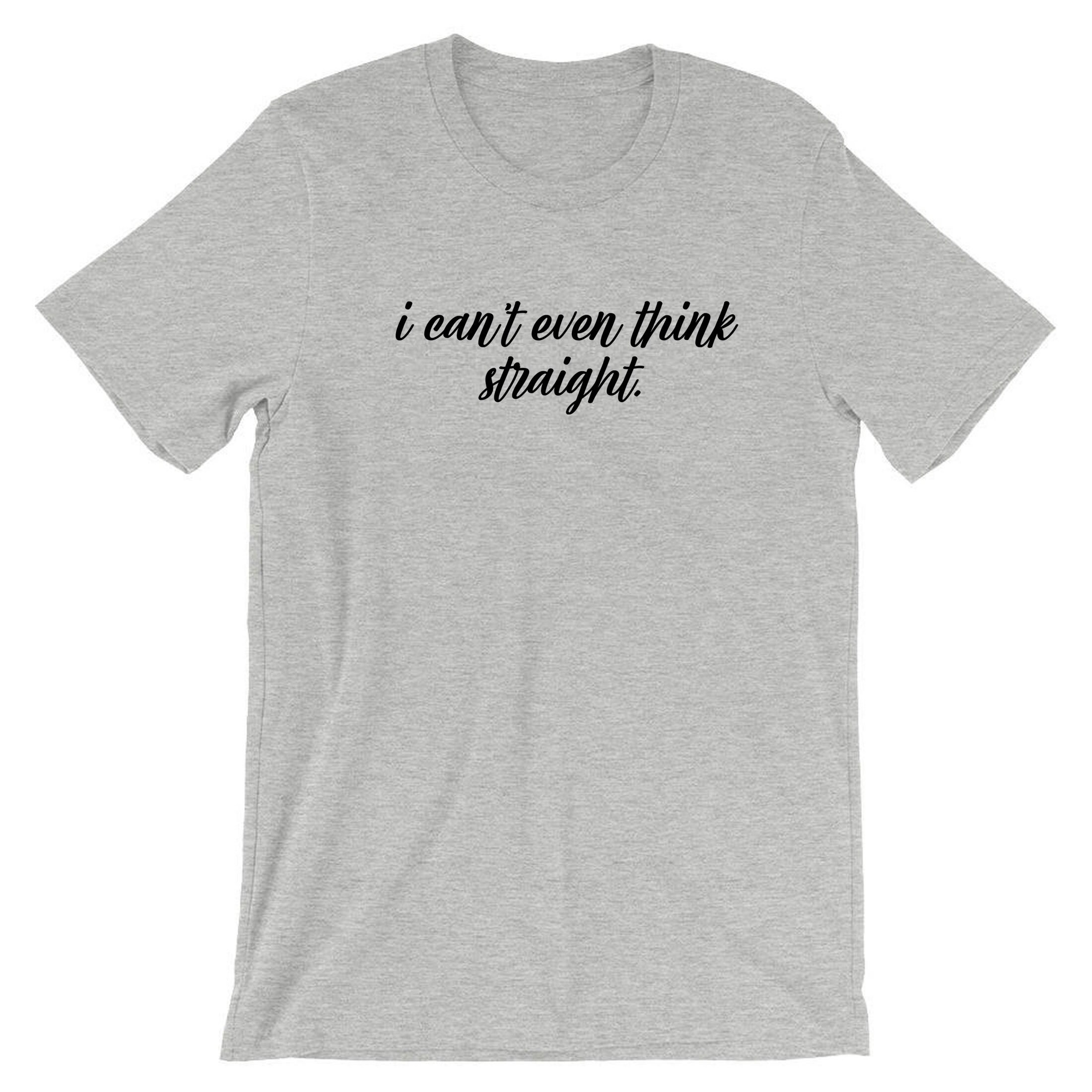 I Can't Even Think Straight Sarcastix Rude Funny Bisexual - Etsy UK