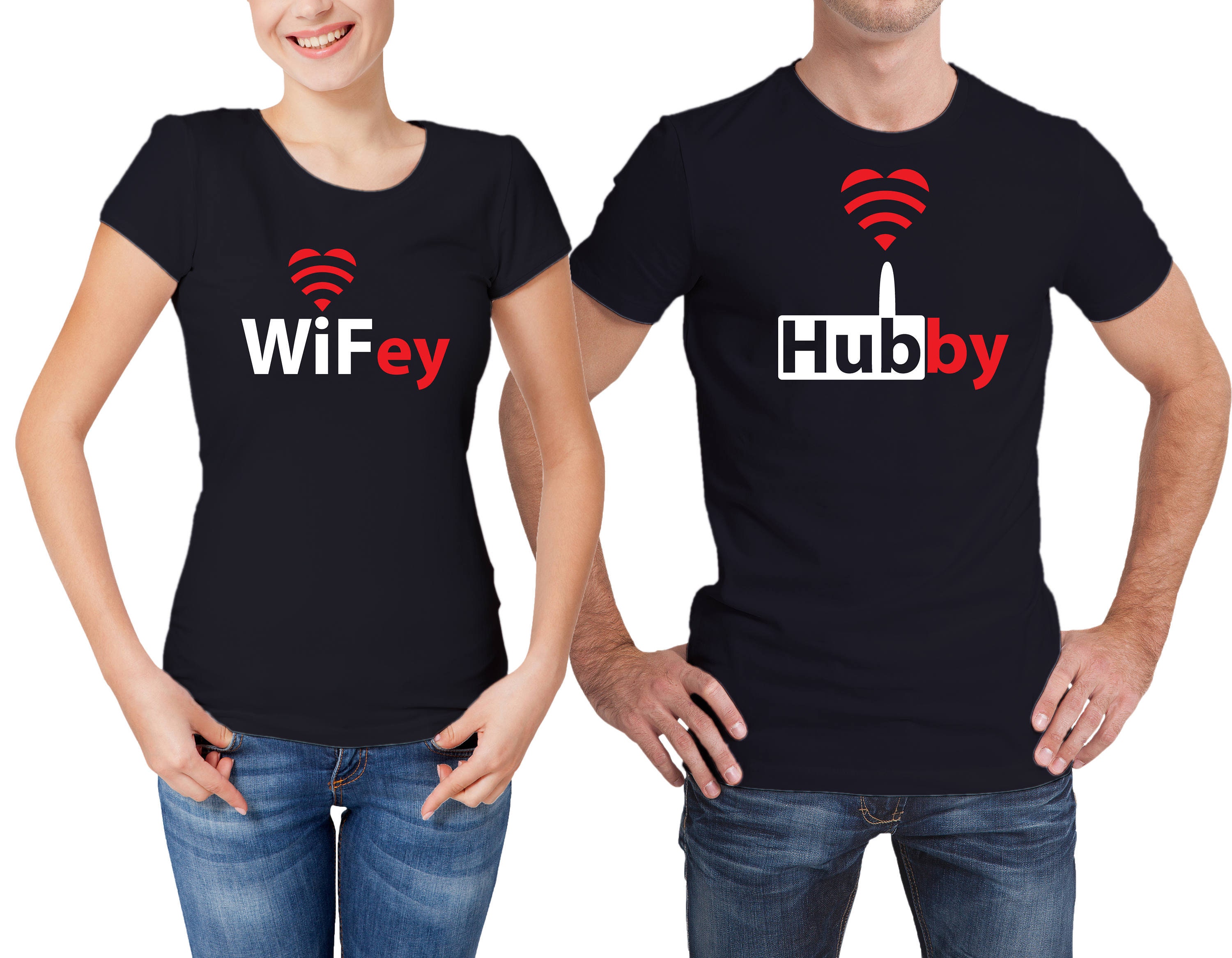 Funny Couple Matching T Shirts T-shirt 