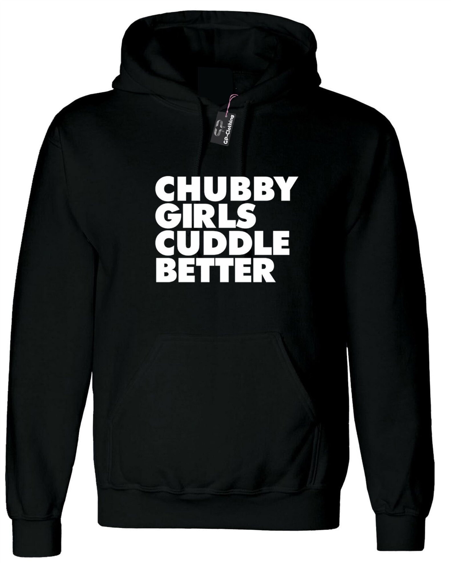 Chubby Girls Cuddle Better Hoodie Hoody Hood Hooded Funny Big Etsy