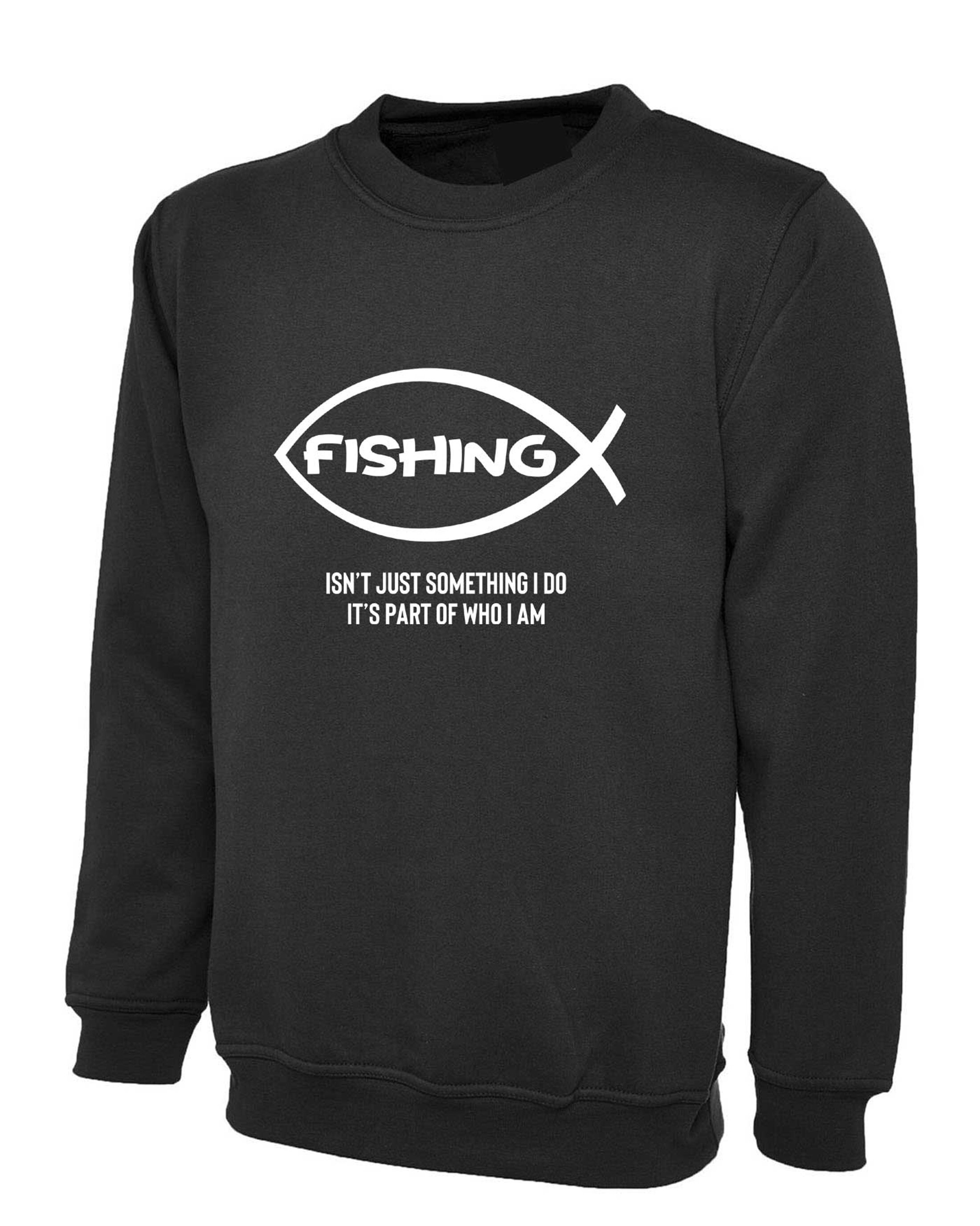 Fishing Sweatshirt Jumper Sweater Shirt Funny Fishing Lovers Etsy UK