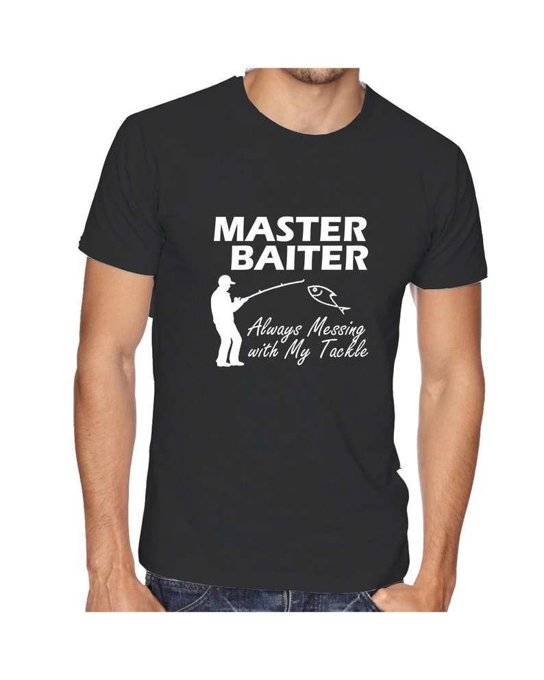 Master Baiter Funny Fishing T Shirt T-shirt Tee Shirt Tshirt - Etsy