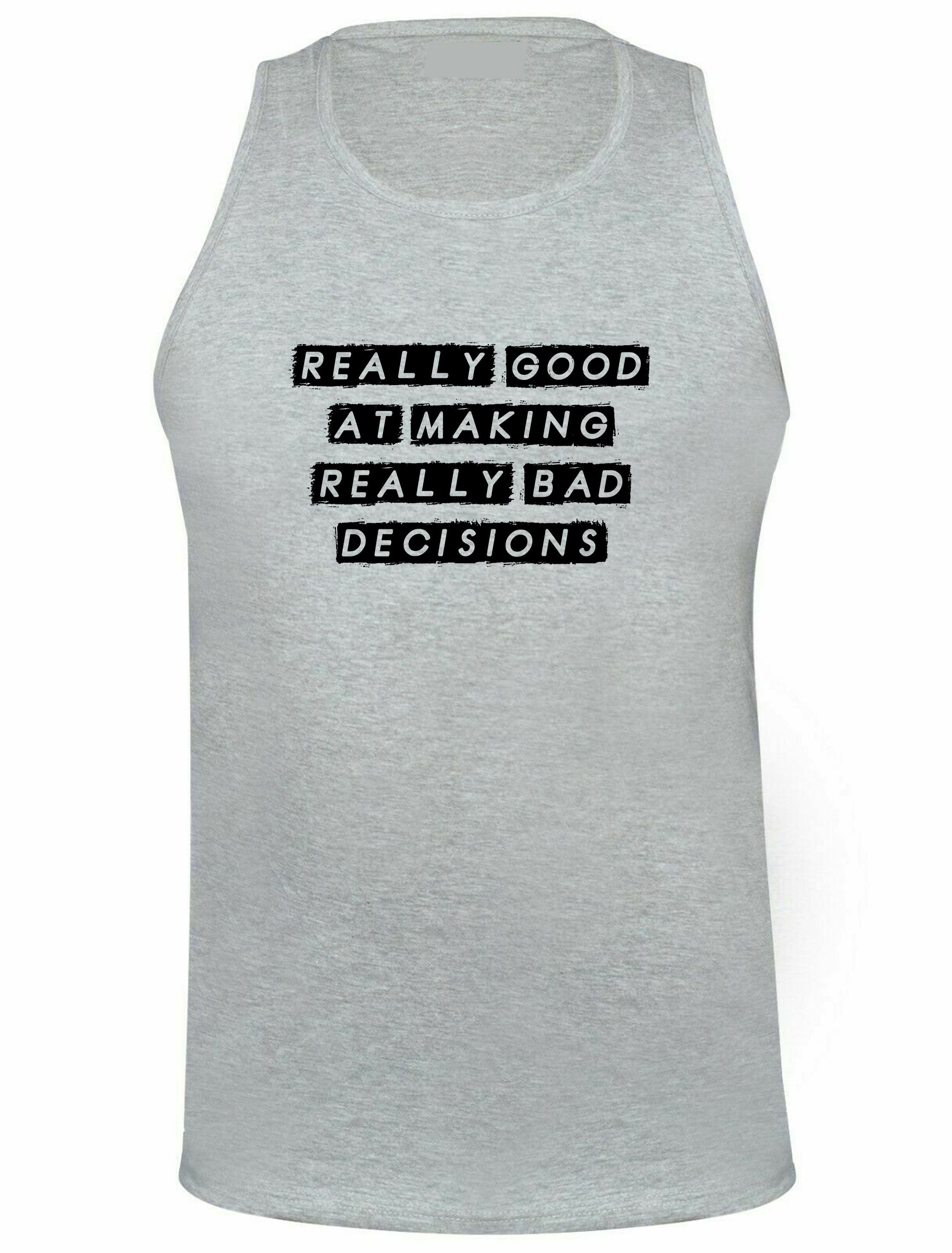 Really Good at Making Really Bad Decisions Funny Vests Vest - Etsy