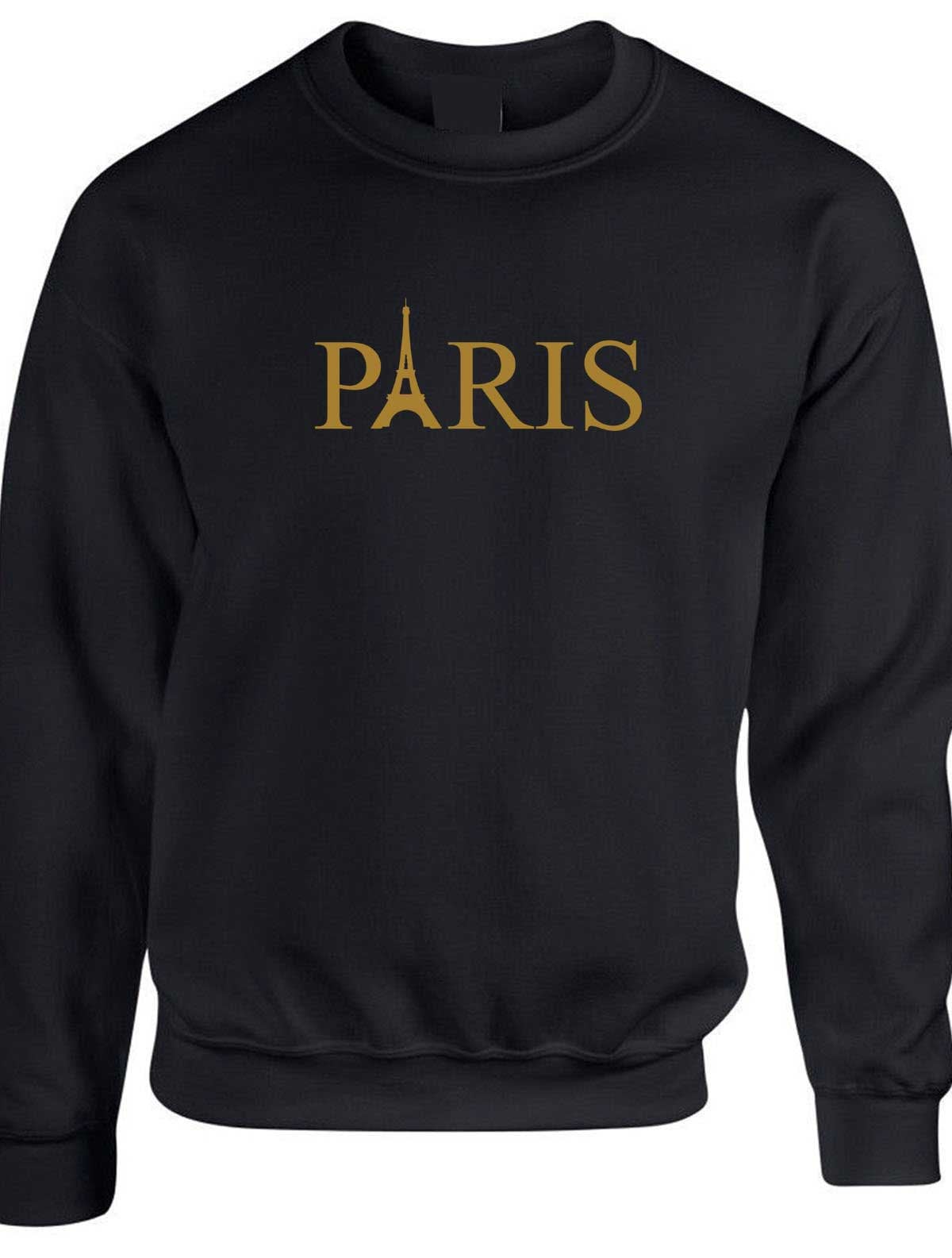 France Womens Mens Unisex Jumper Christmas Gift Paris Sweatshirt I Love Paris 