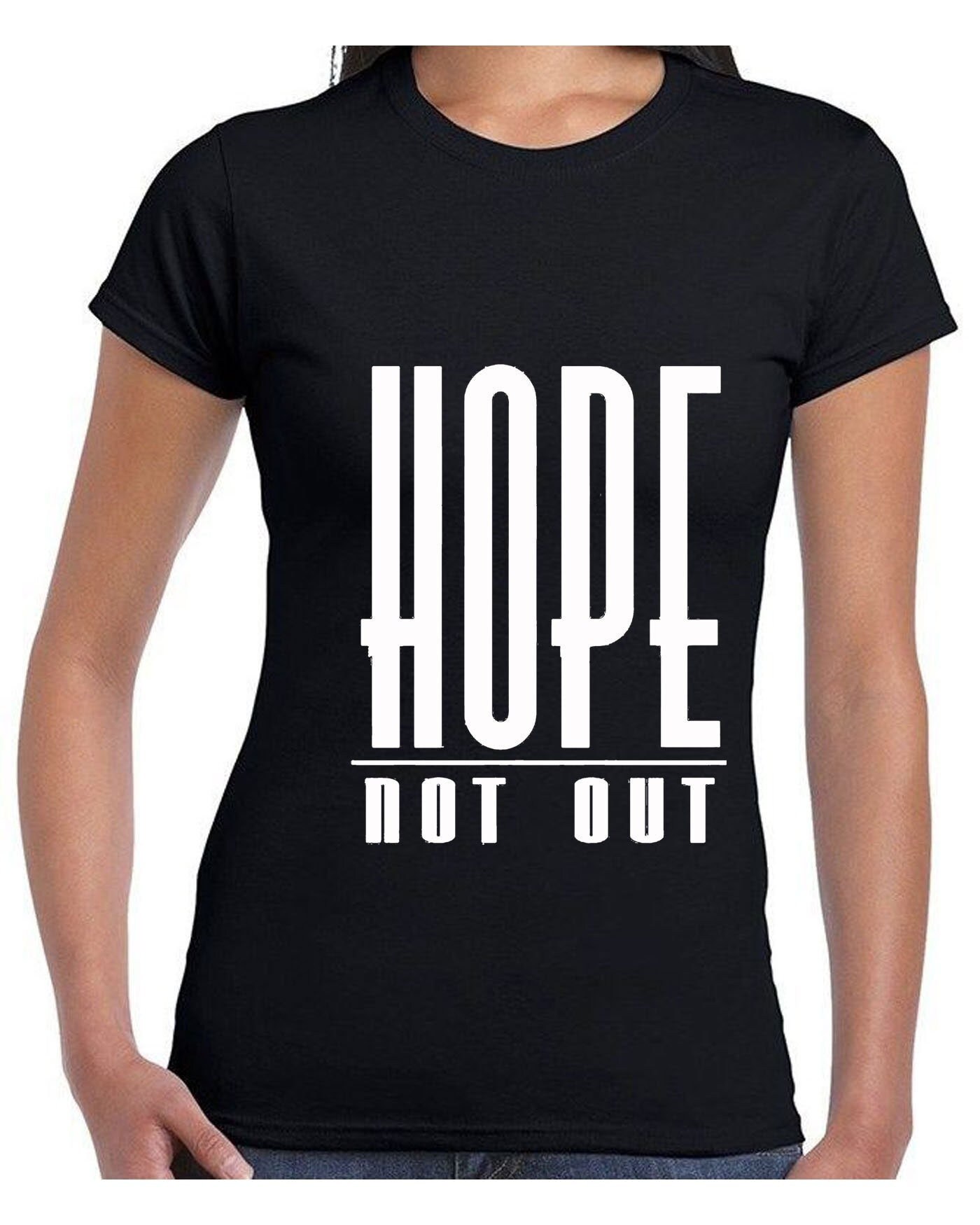 Hope Not Out T Shirt Tshirt T shirt Tee Shirt Inspirational Men