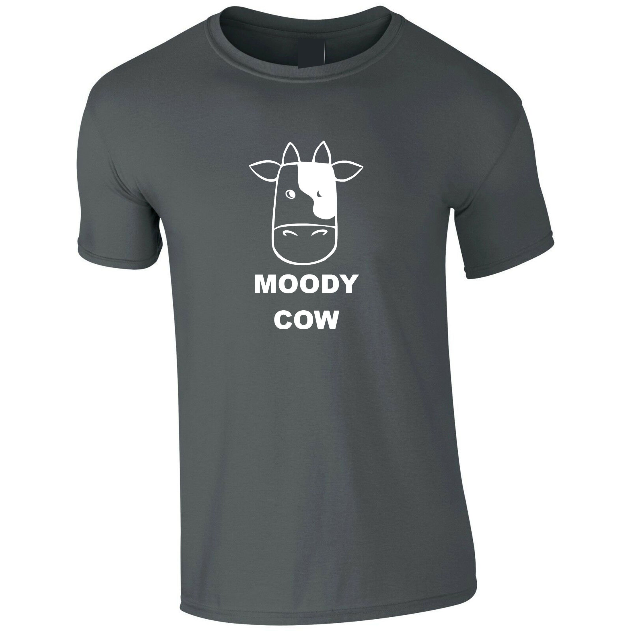 Moody Cow Tshirt T Shirt T-shirt Tee 