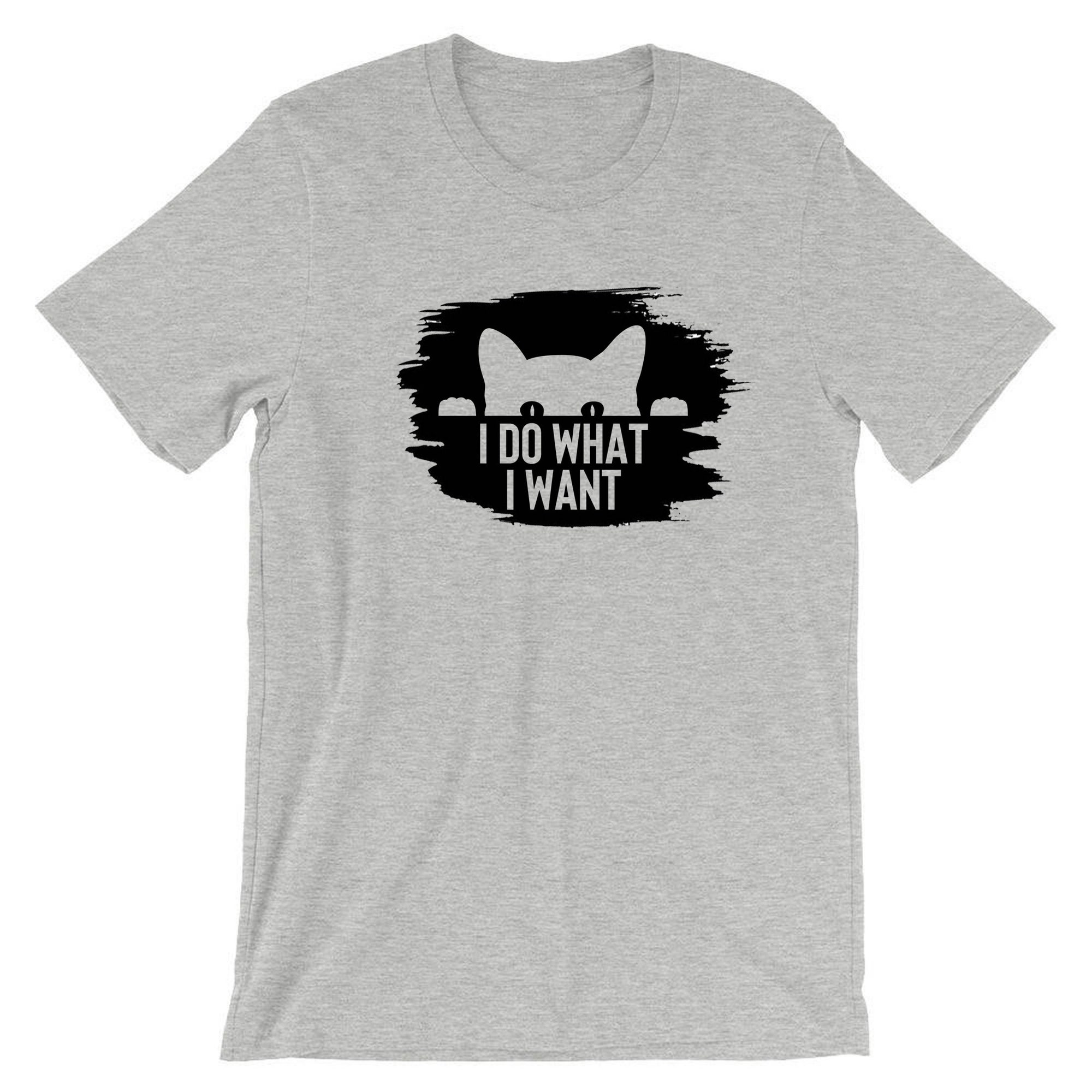 Discover I Do what i want Funny Ladies Cat Lovers T-shirt