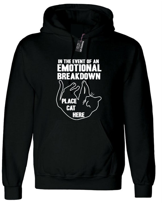 Lady Lover Gift Funny Men Baseball Top In case of Emotional Breakdown Cat Lady Lover Gift Funny Men Baseball Top In case of Emotional Breakdown Cat