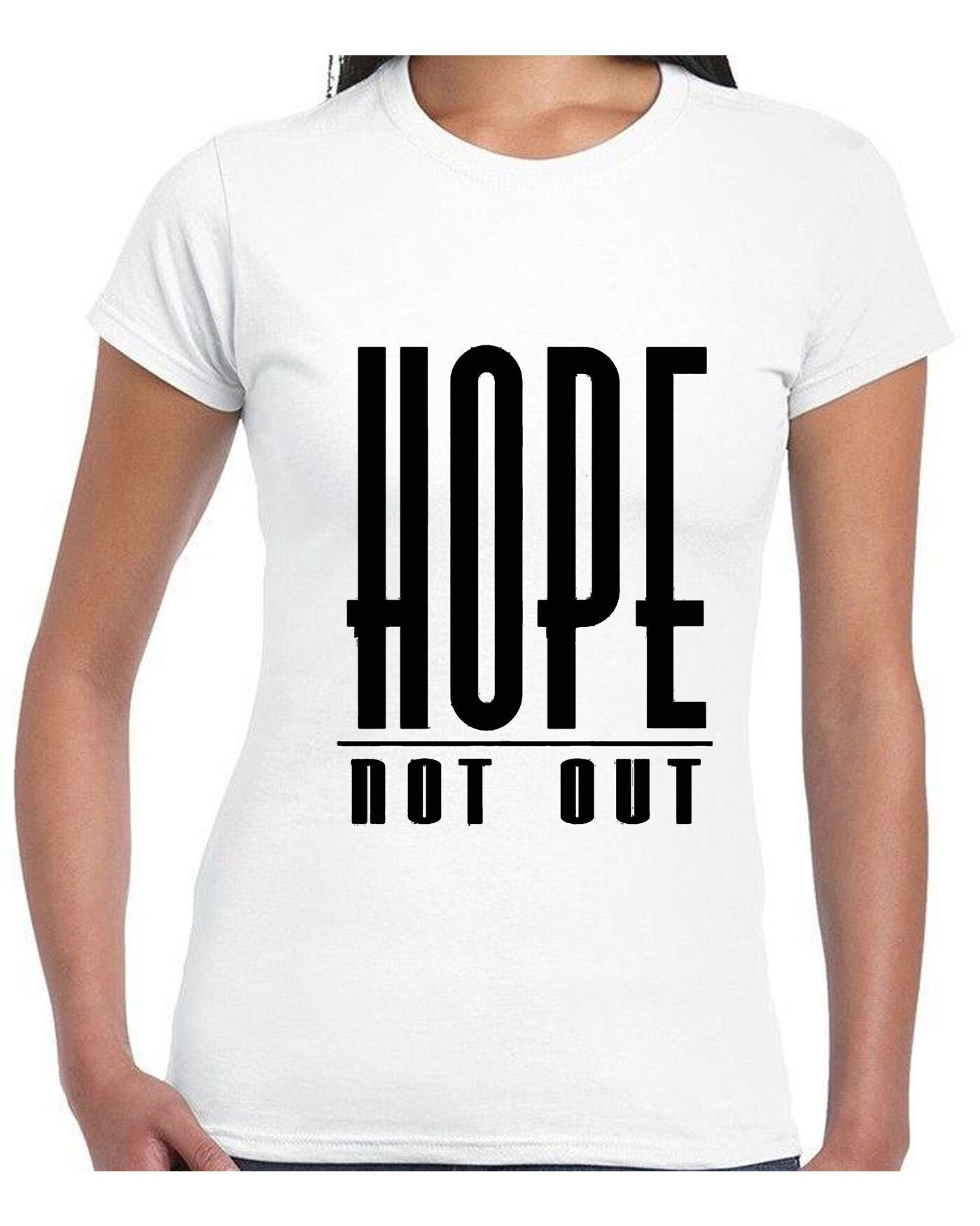 Hope Not Out T Shirt Tshirt T shirt Tee Shirt Inspirational Men