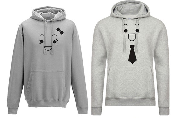 Bf gf matching hoodies Clearance