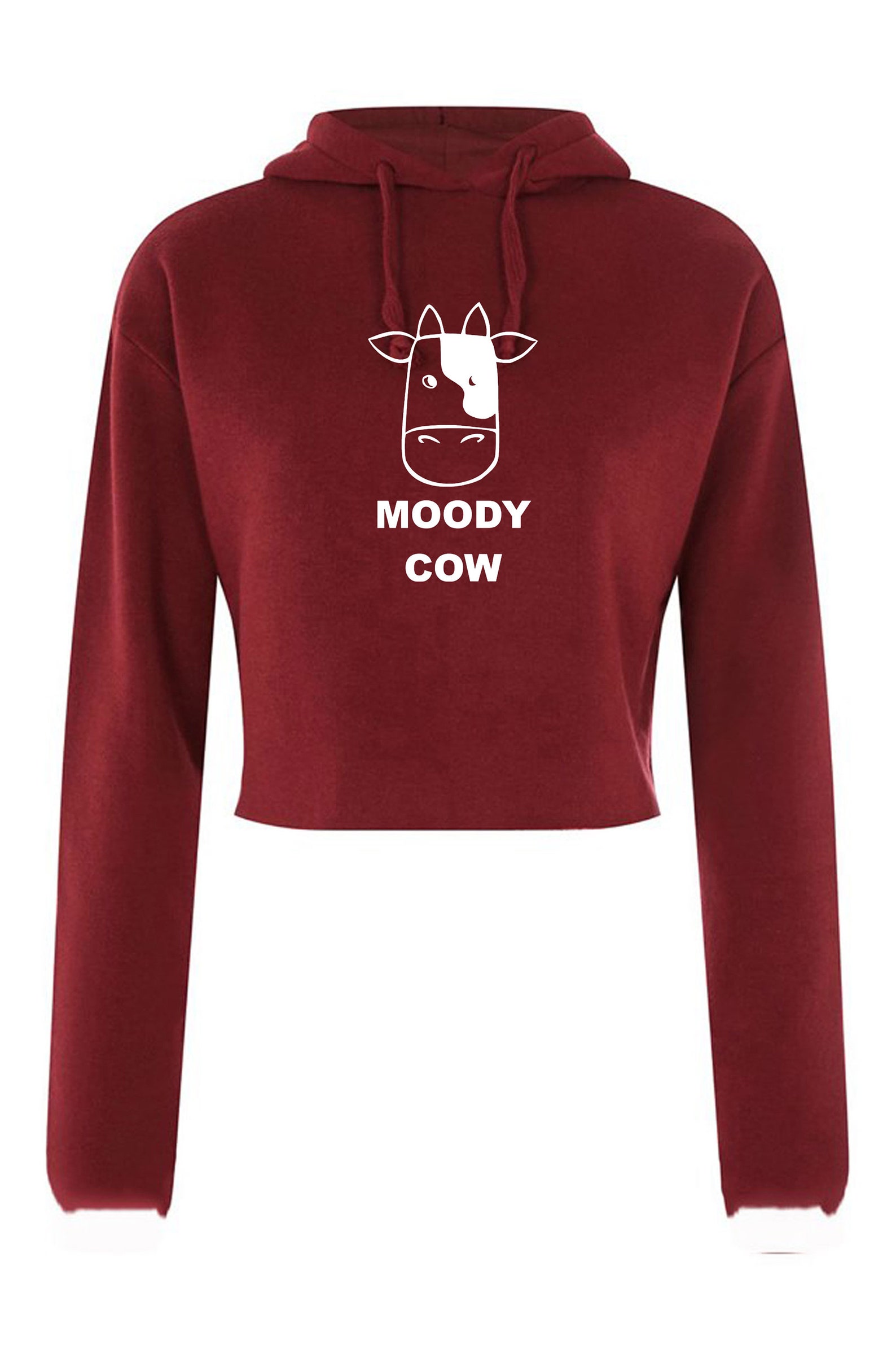 moody hoodie cow