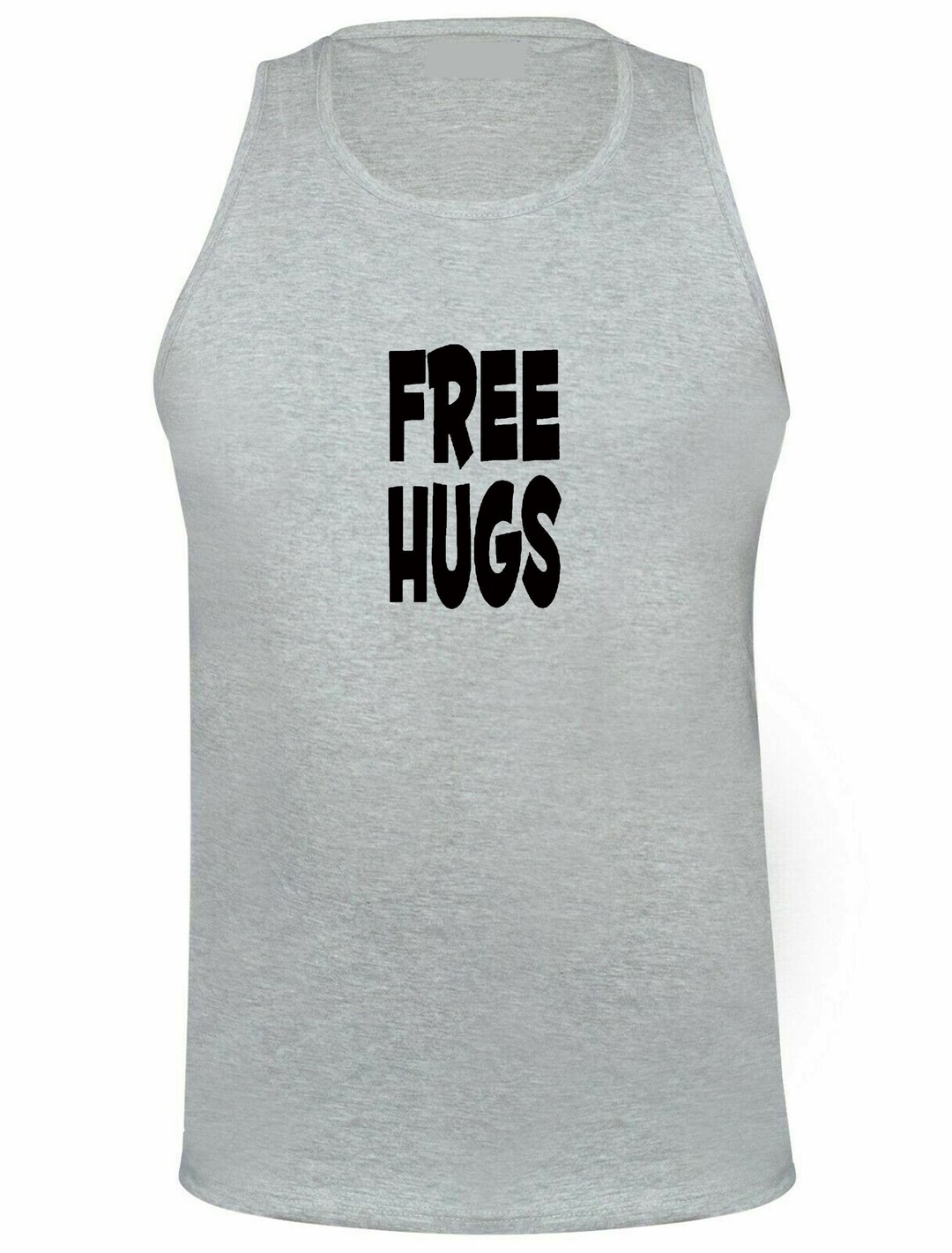 Free Hugs Vest Vests Gym Workout Exercise Mens Women's Etsy