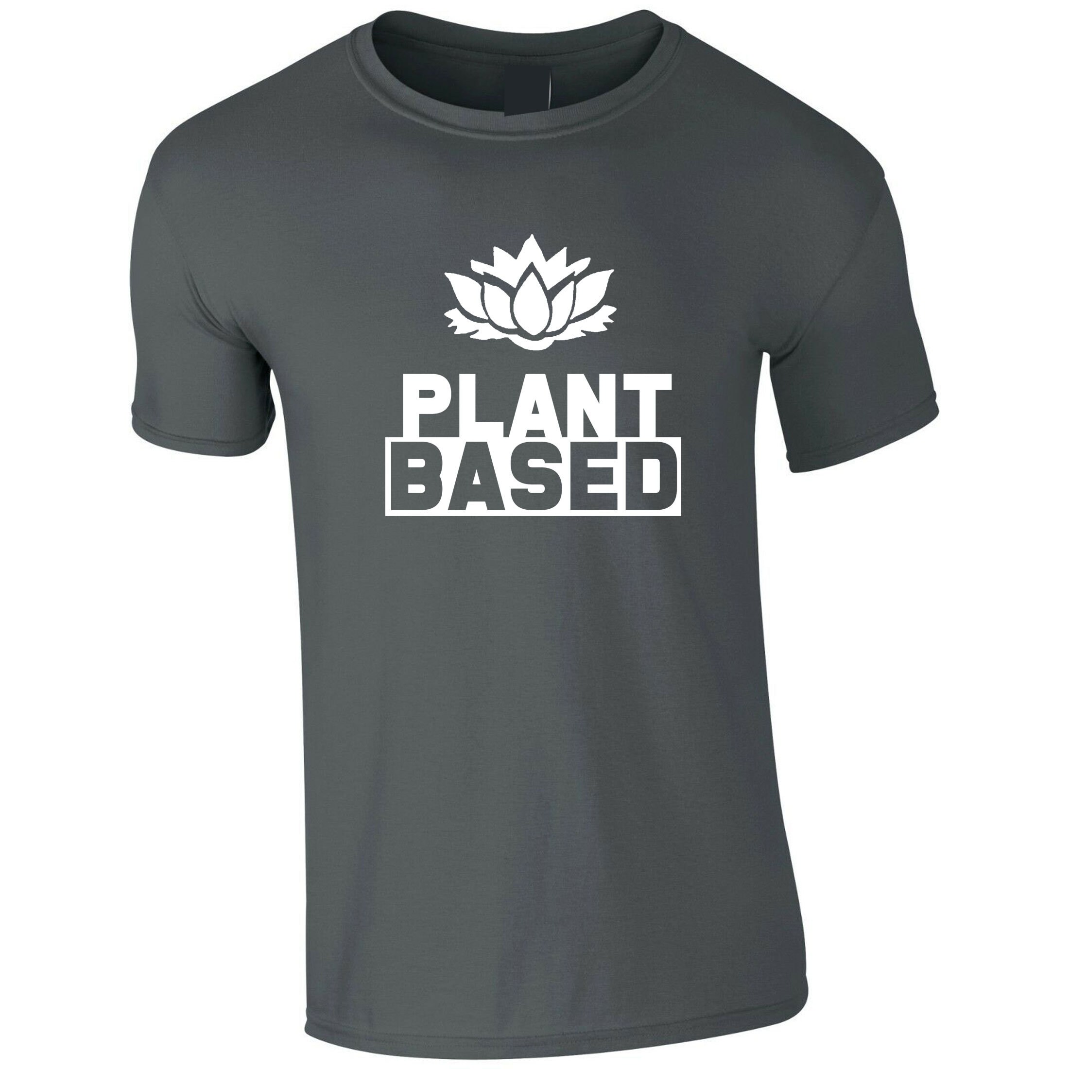 Plant Based TShirt Tshirt Tee Shirt T Shirt Vegan Plant Etsy