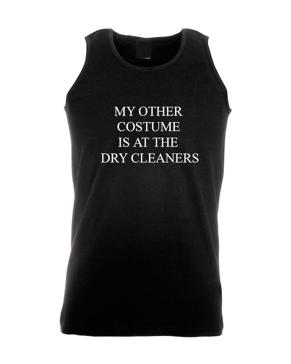 My Other Costume is at the Dry Cleaners Vest Vests Gym Workout Etsy