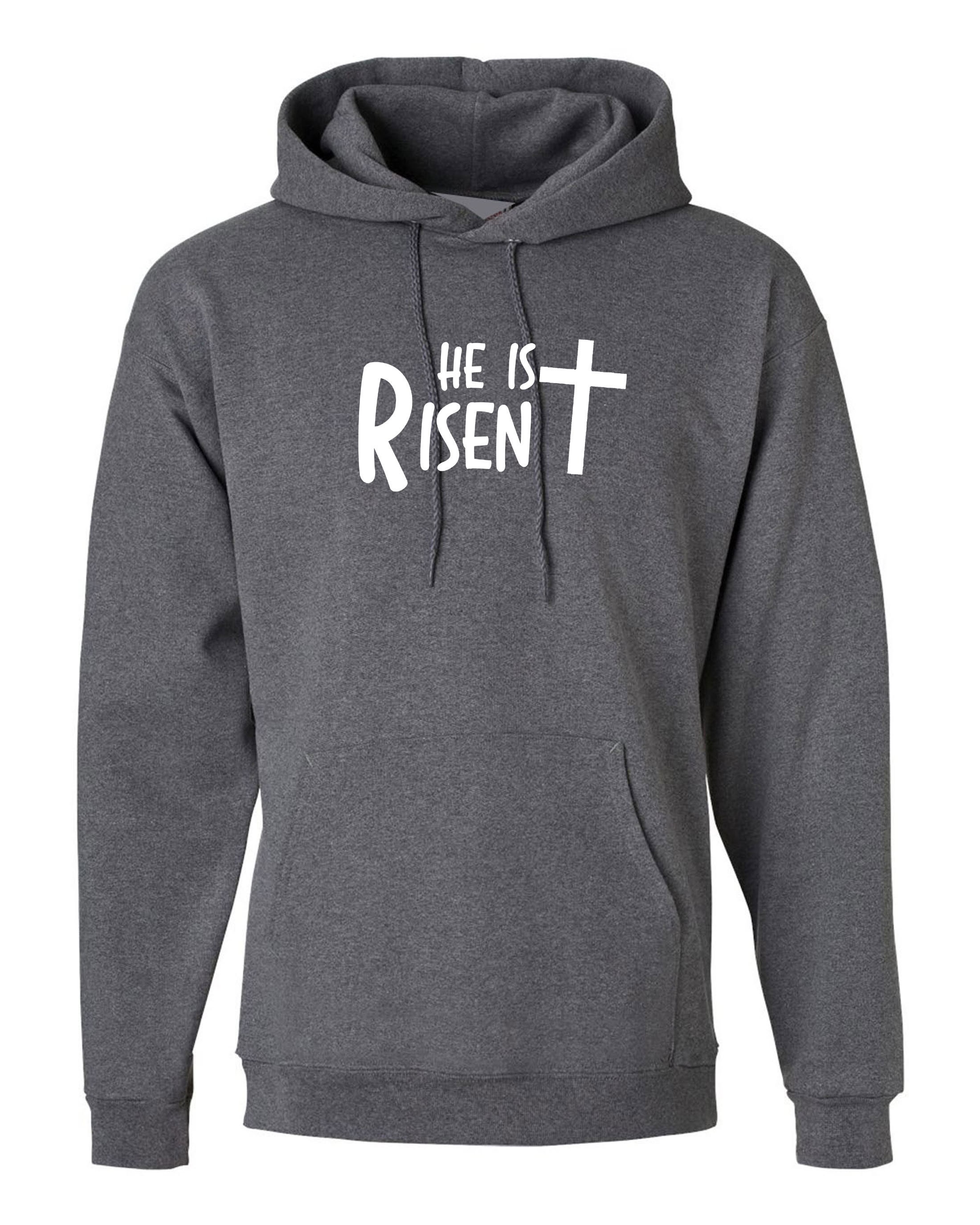 HE is Risen Hoodie Hoody Hood Hooded Christian Easter Etsy UK