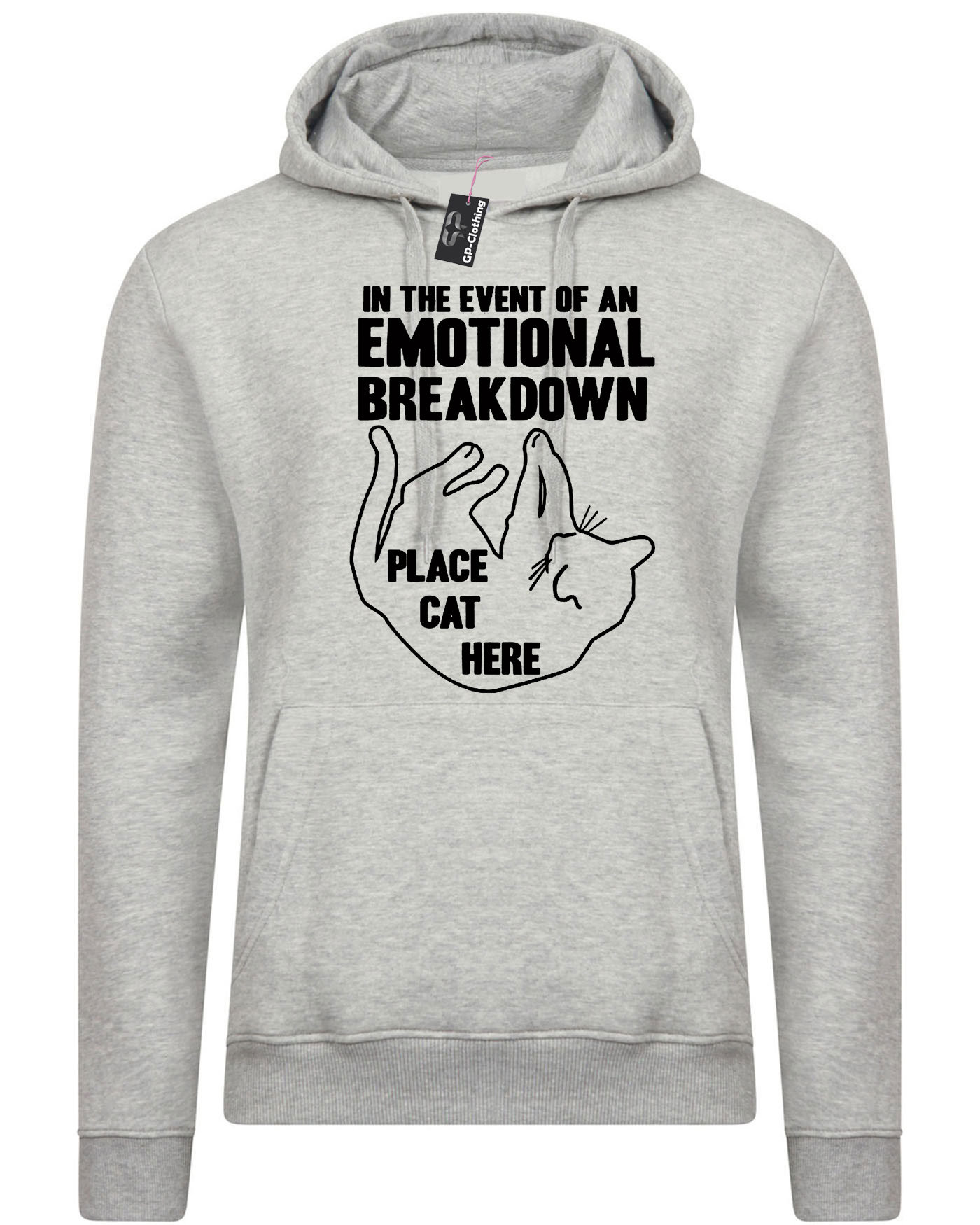 In Case of Emotional Breakdown Place Cat Here Funny Cat Lovers - Etsy UK