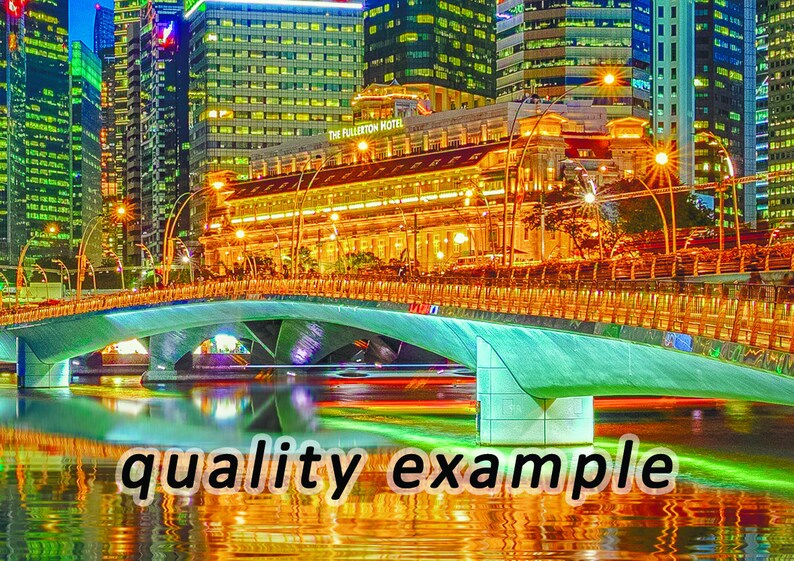 Singapore Canvas Print Singapore Digital Downloadsingapore Etsy