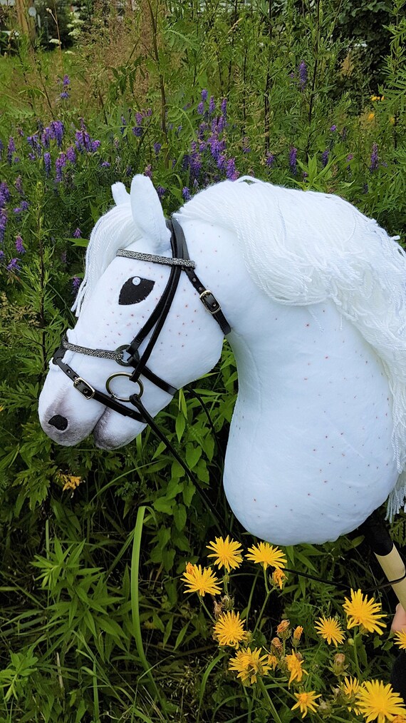 white hobby horse