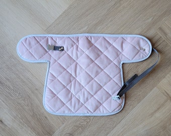 Hobby horse blanket, soft blanket, hobby horse accessories, DUSTY PINK blanket for hobby horse, universal size