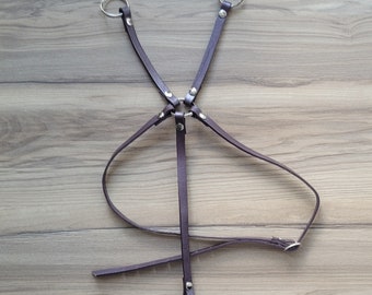 Violet BREASTPLATE for hobby horse, fully adjustable, size L-XL