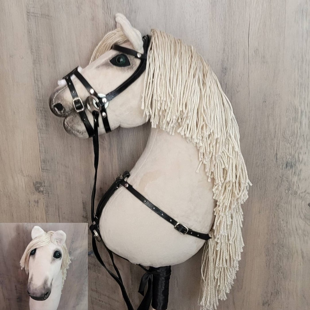 Hobby Horse Hobbyhorse Horse on a Stick Hobby Horse With Etsy