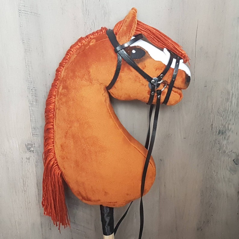 Hobby Horse Hobbyhorse Horse on a Stick Hobby Horse With Etsy