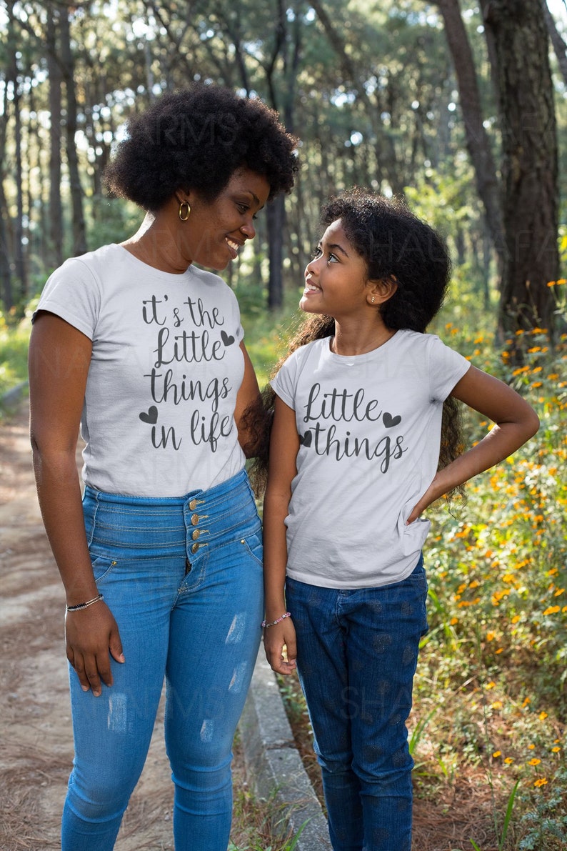 Matching Daughter Mom Gift Mother And Daughter Gift Shirt Matching Mom Daughter T Shirt Mother and Baby Set Shirt VC1627