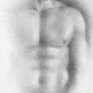 Male Nude Drawing Male Body Naked Man Men Body Muscular Gay - Etsy