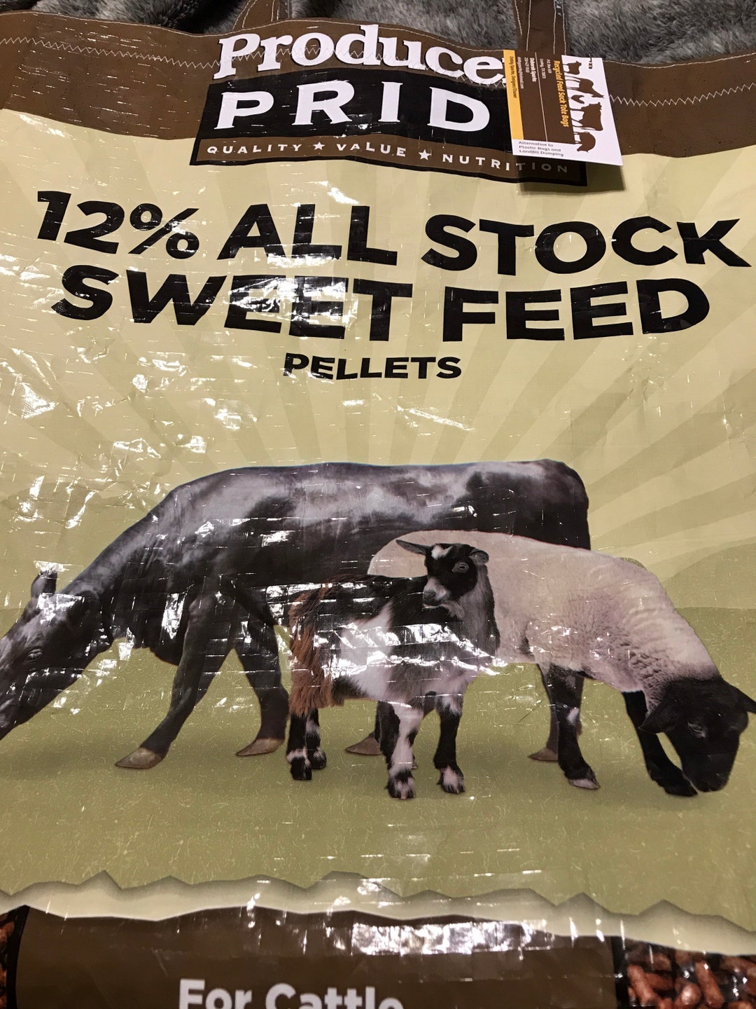 Producers Pride All Stock Sweet Feed Tote Bag Etsy