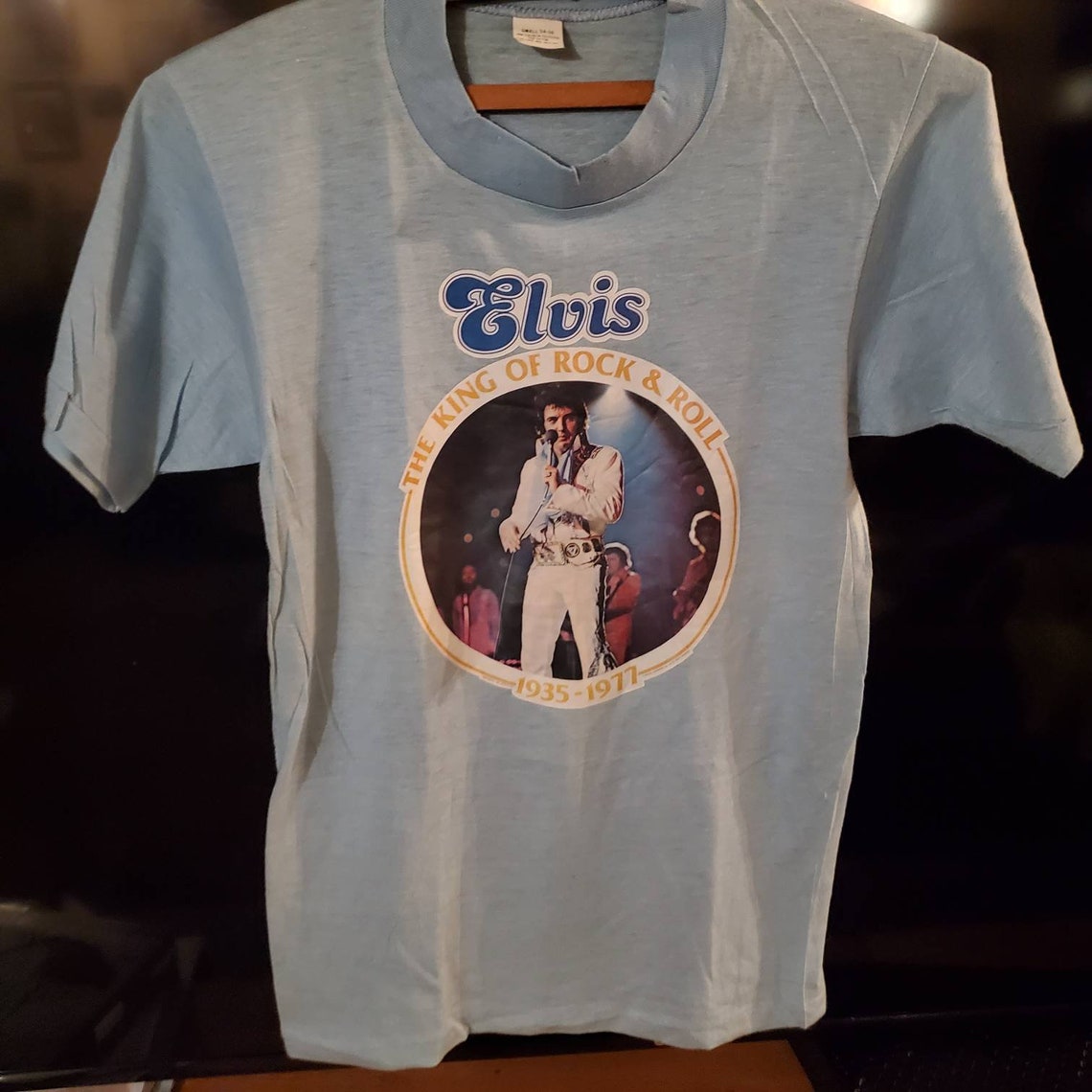 Vintage t shirt Elvis t shirt 1970s t shirt Elvis Presley | Etsy