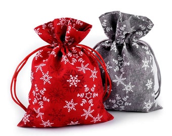 Christmas Gift Drawstring Bag 13x18cm