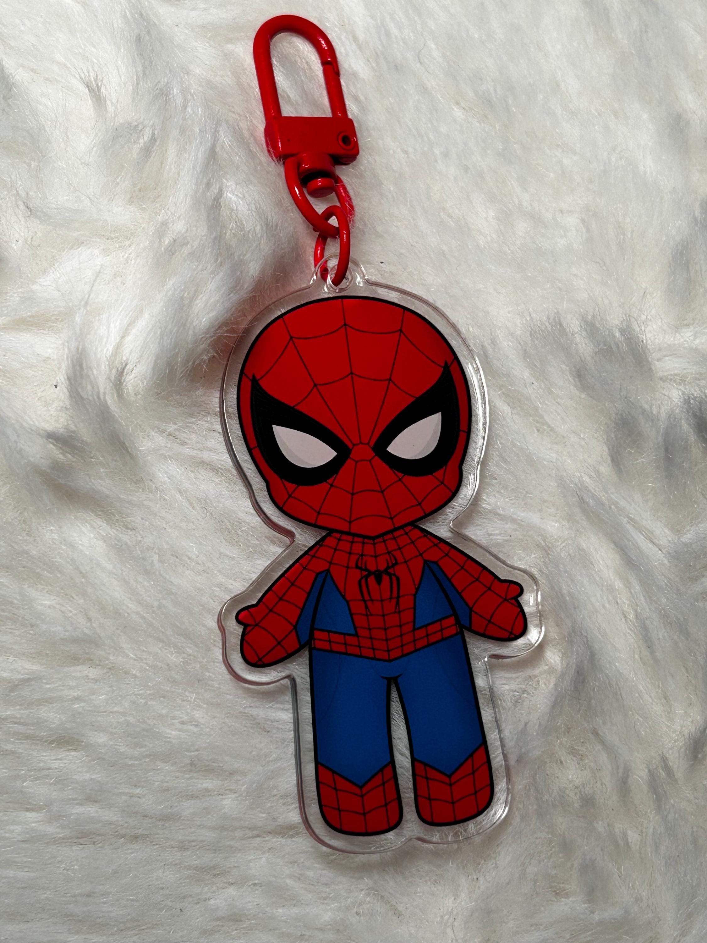 スパイダーマン アイスクリーム アクリルキーホルダー Spiderman popsicle - Etsy 日本